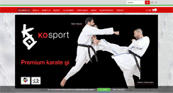 Desktop Screenshot of kokarate.nl